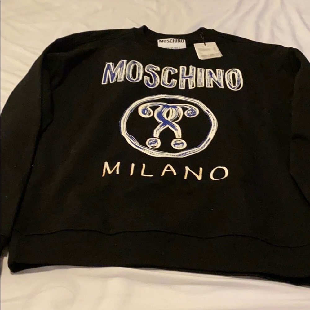 Moschino Sweatshirt Small Black